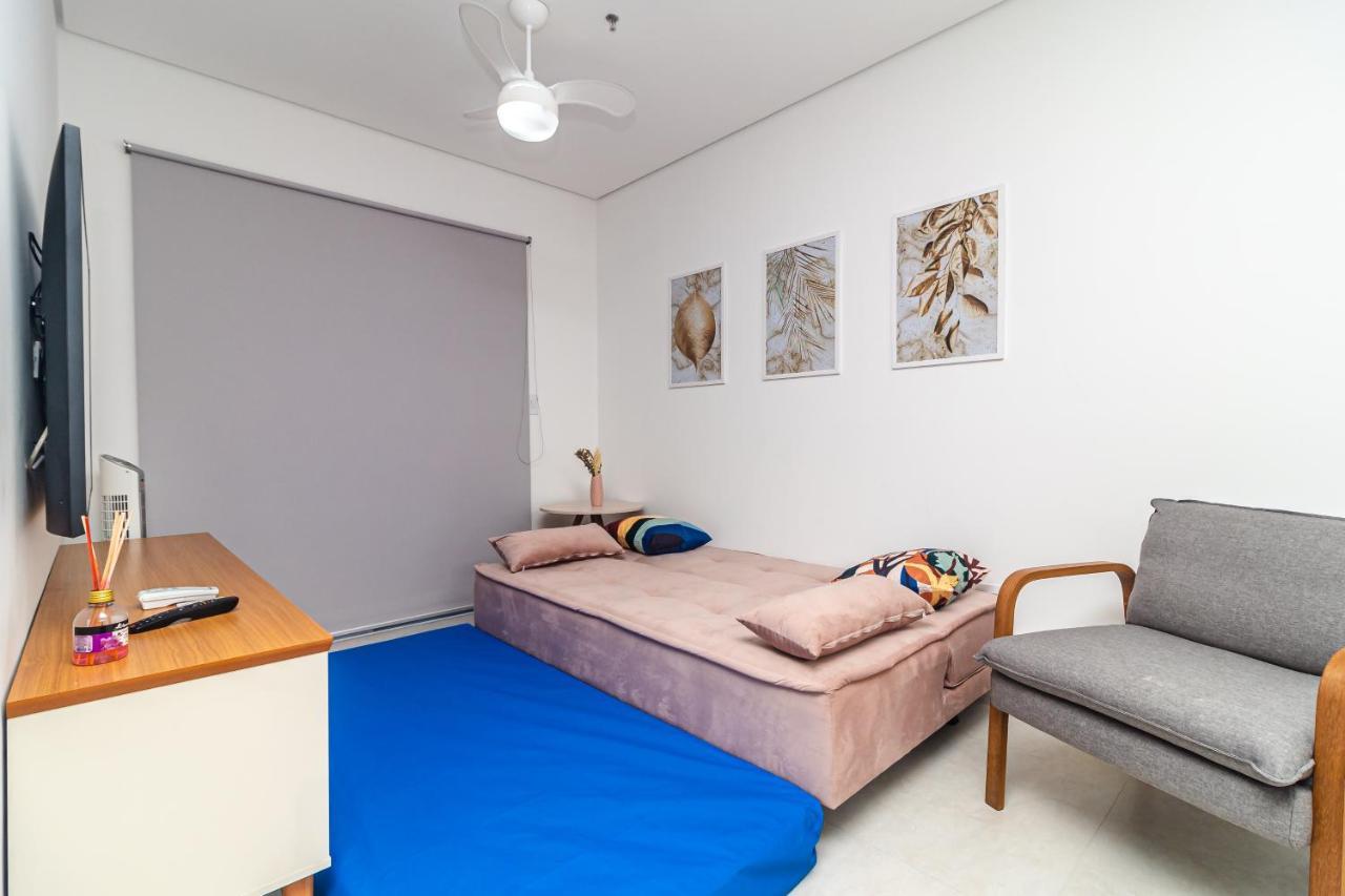 Apto Otima Localizacao A 100M Da Praia, Piscina, Ar Condicionado, Garagem E Portaria 24H ปรายากรันเด ภายนอก รูปภาพ