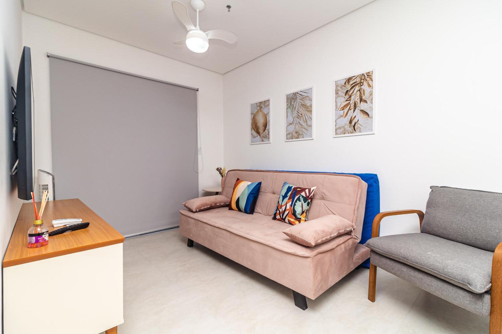 Apto Otima Localizacao A 100M Da Praia, Piscina, Ar Condicionado, Garagem E Portaria 24H ปรายากรันเด ภายนอก รูปภาพ